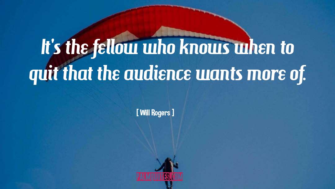 Who Knows quotes by Will Rogers