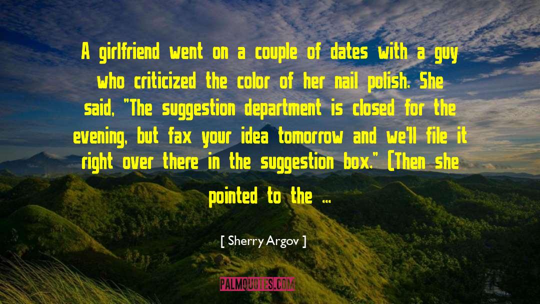 Who Said It First quotes by Sherry Argov