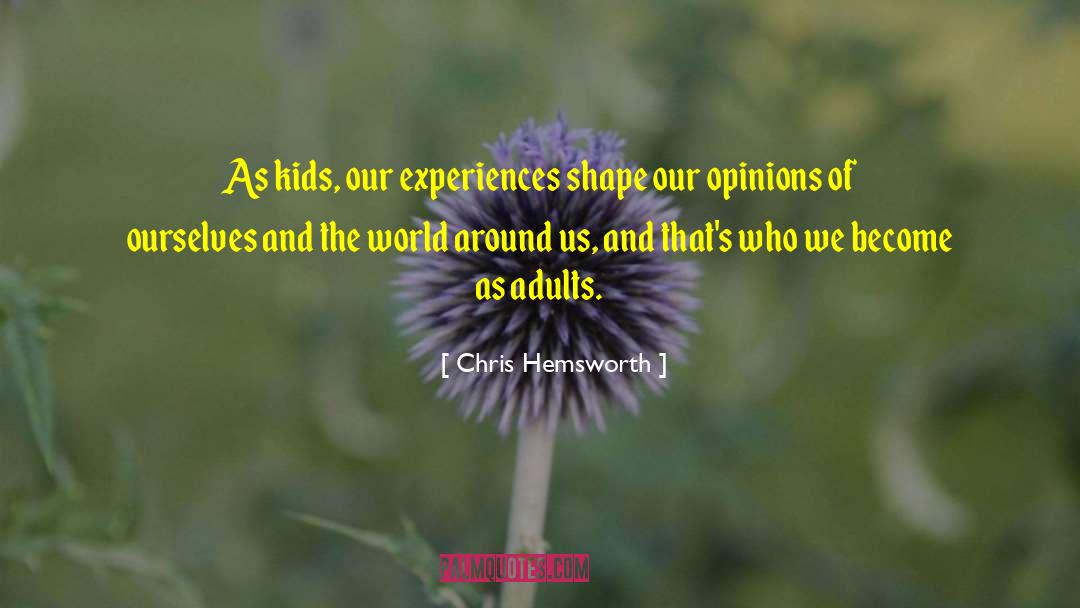Who We Become quotes by Chris Hemsworth