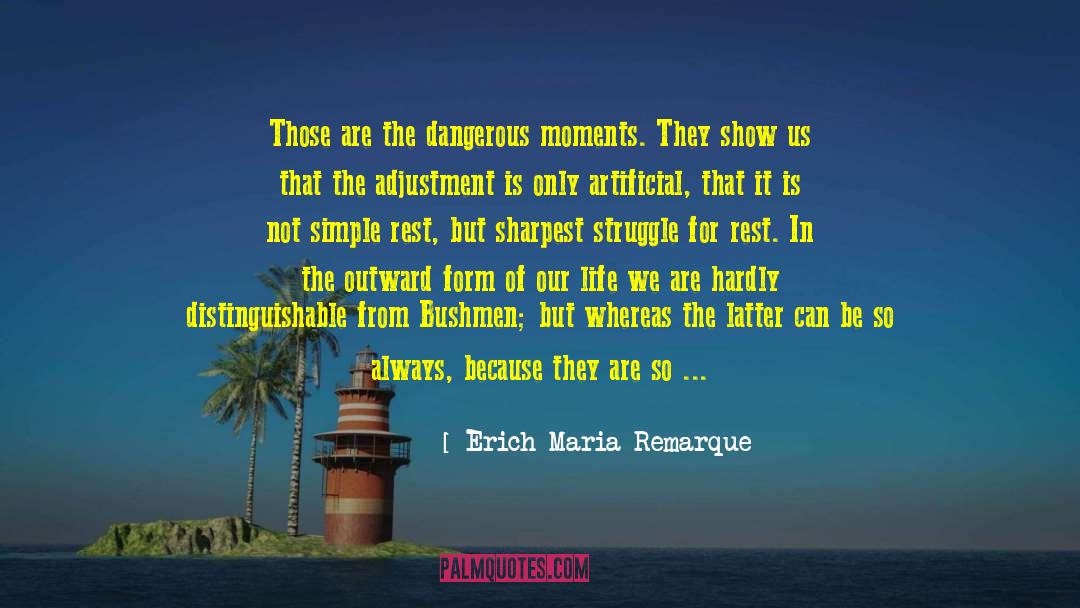 Who We Truly Are quotes by Erich Maria Remarque