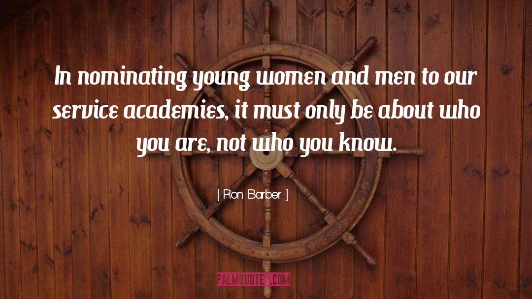 Who You Know quotes by Ron Barber