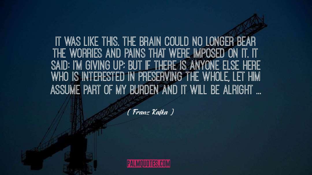 Whole Brain Thinking quotes by Franz Kafka