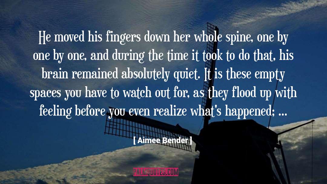 Whole Brain Thinking quotes by Aimee Bender