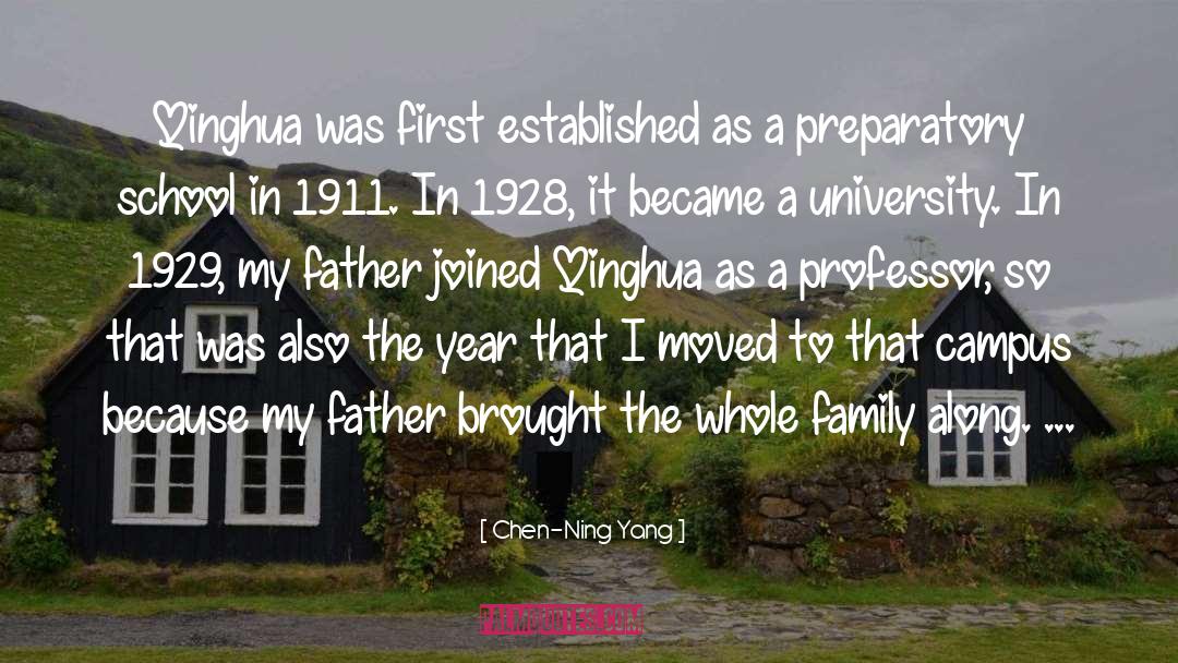 Whole Family quotes by Chen-Ning Yang