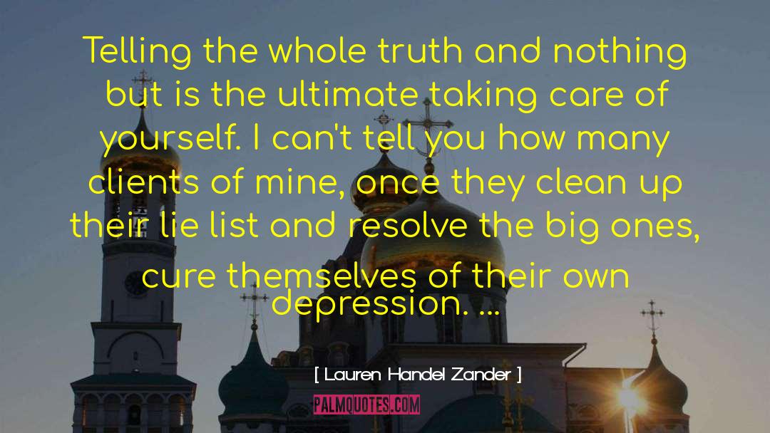 Whole Truth quotes by Lauren Handel Zander