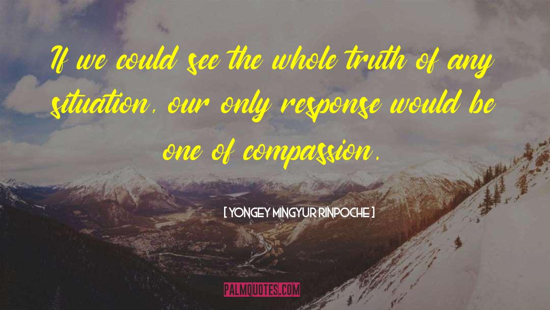 Whole Truth quotes by Yongey Mingyur Rinpoche