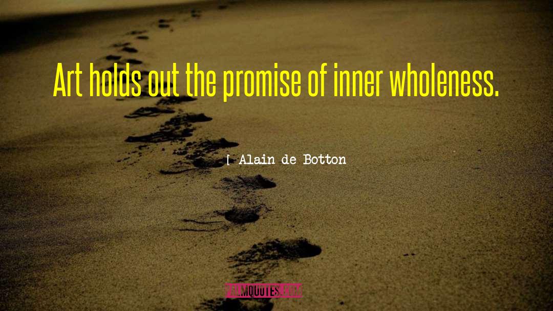 Wholeness quotes by Alain De Botton
