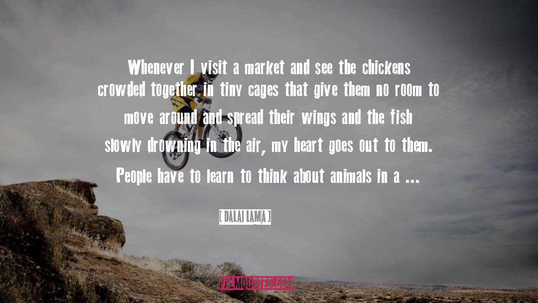 Wholeys Fish Market quotes by Dalai Lama