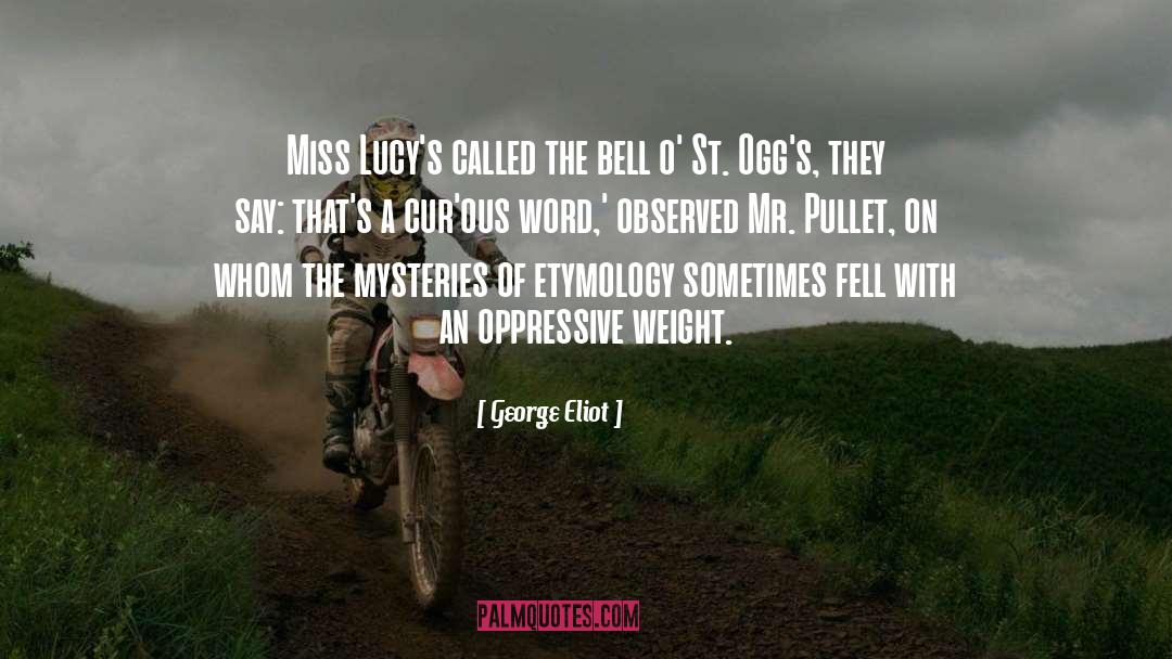 Whom The Bell Tolls quotes by George Eliot