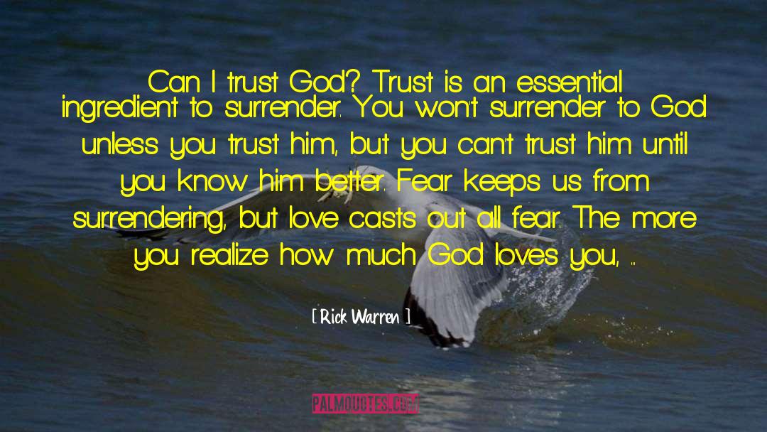 Whwrw Is God quotes by Rick Warren