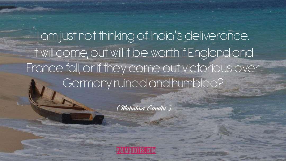 Why Am I Not Worth Fighting For quotes by Mahatma Gandhi