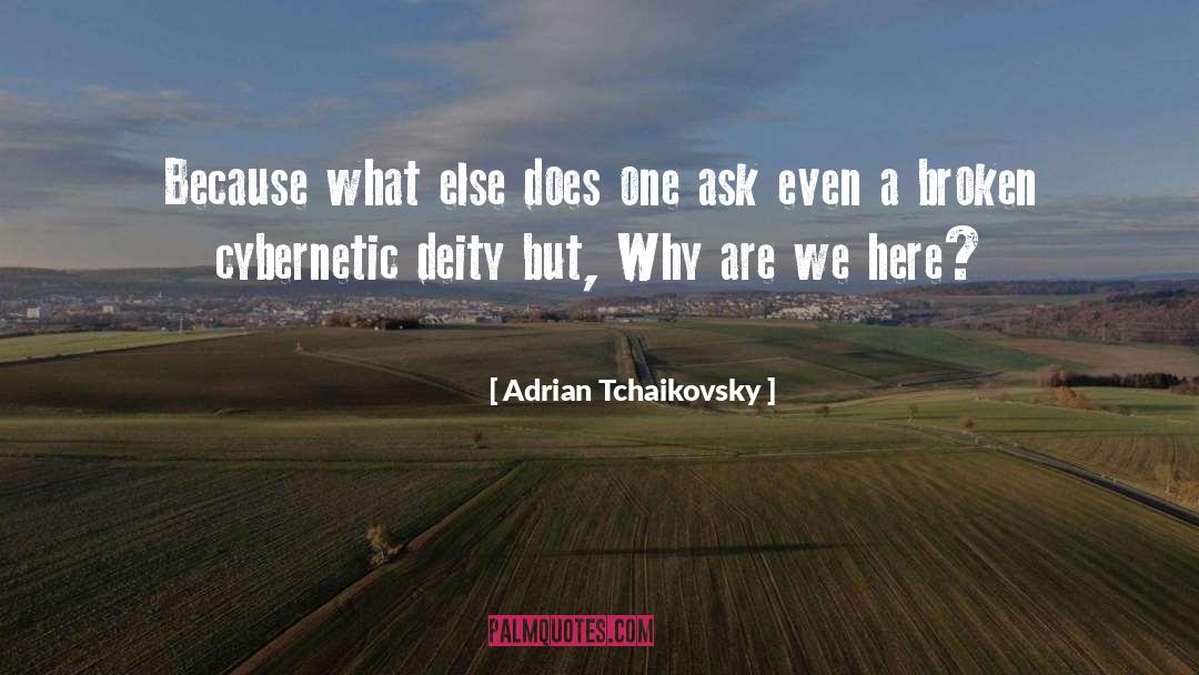 Why Are We Here quotes by Adrian Tchaikovsky