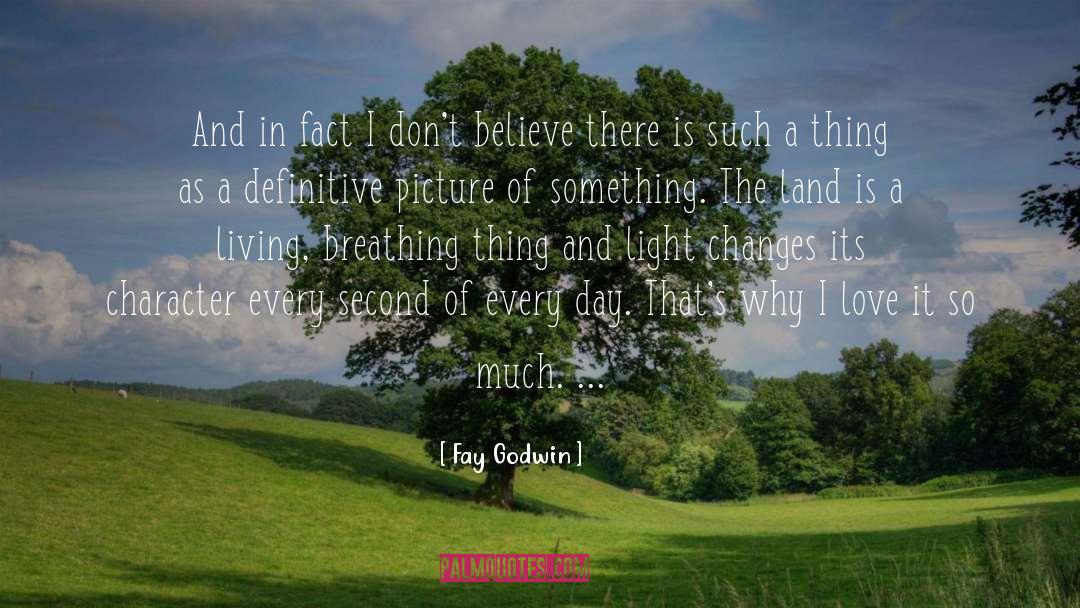 Why Believe In God quotes by Fay Godwin