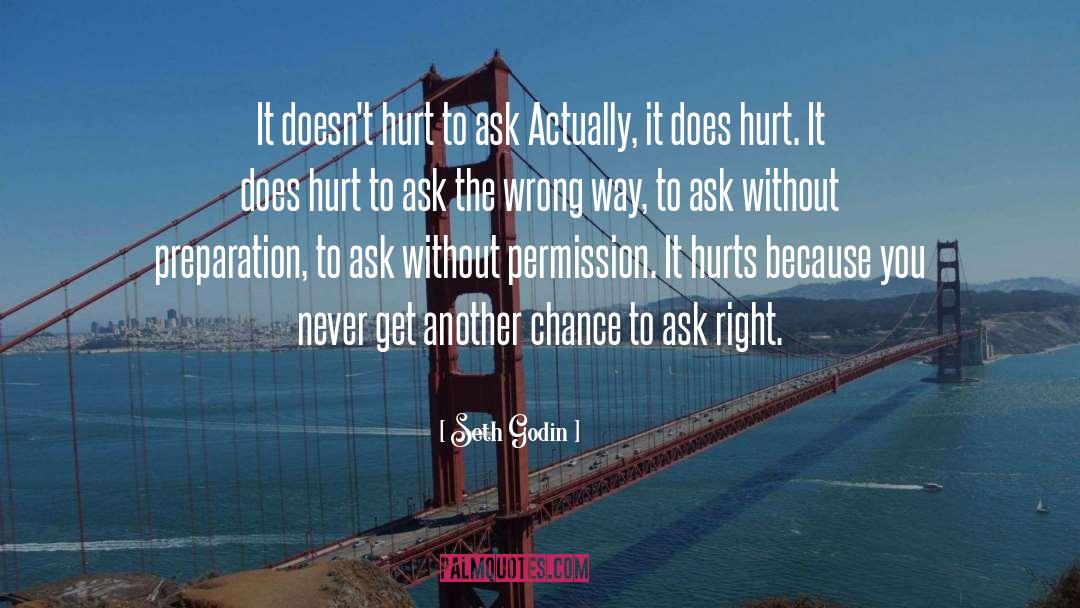 Why Does It Hurt quotes by Seth Godin