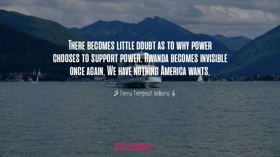 Why Power quotes by Terry Tempest Williams