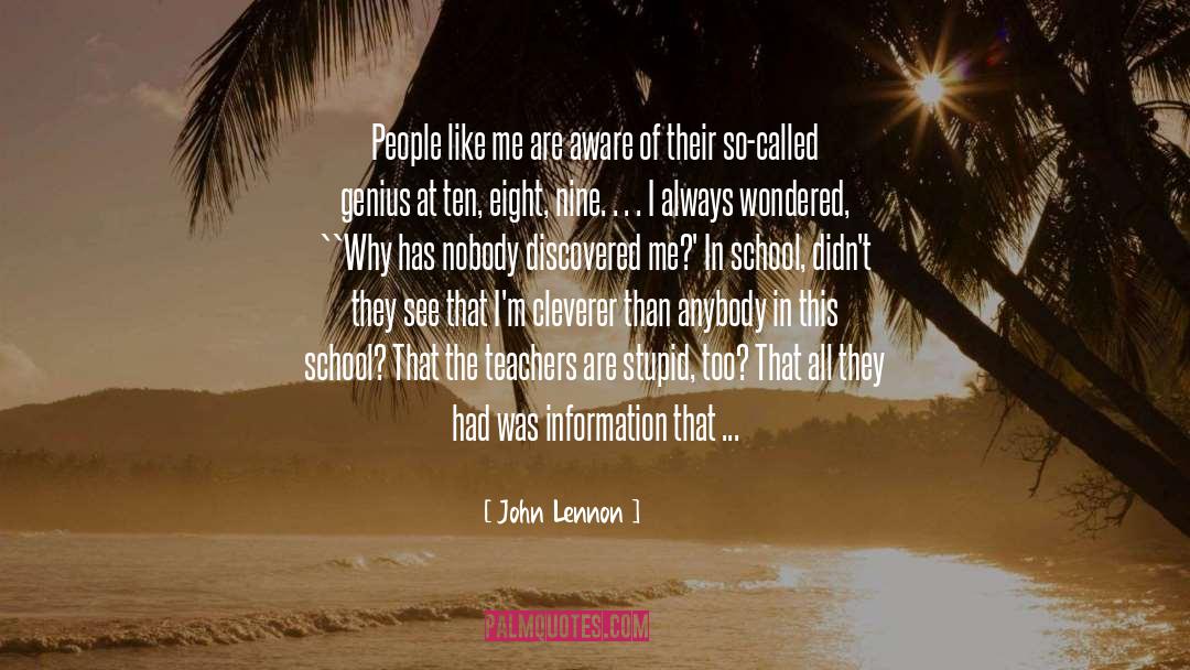 Why Teachers Are Important quotes by John Lennon