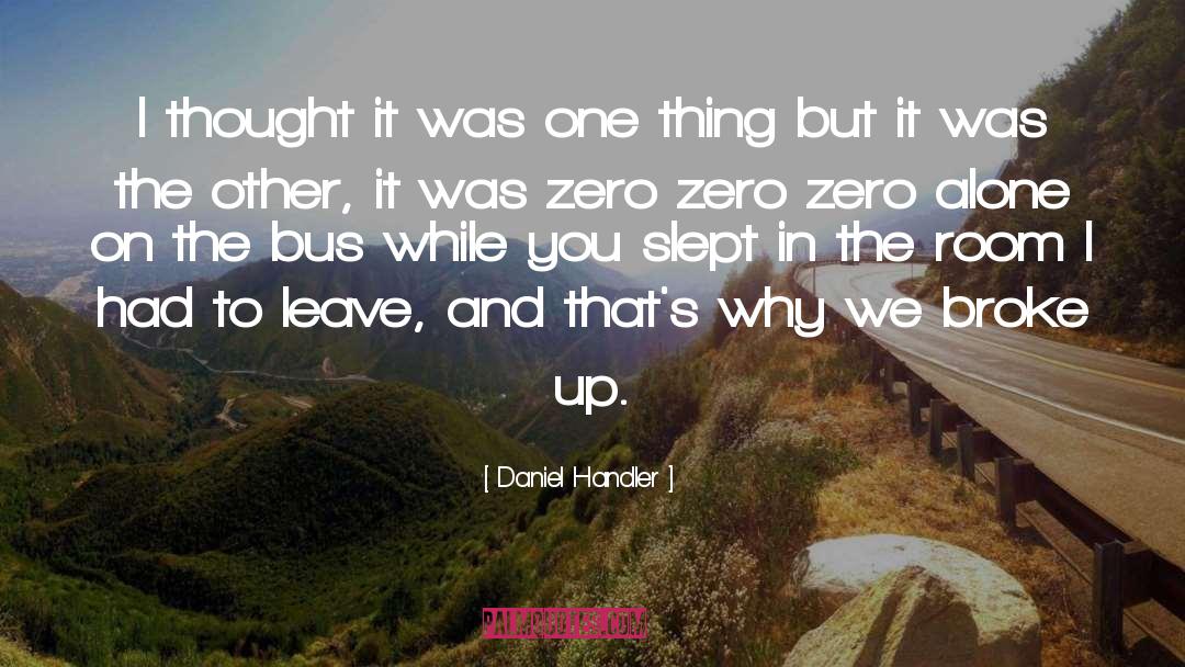 Why We Broke Up quotes by Daniel Handler