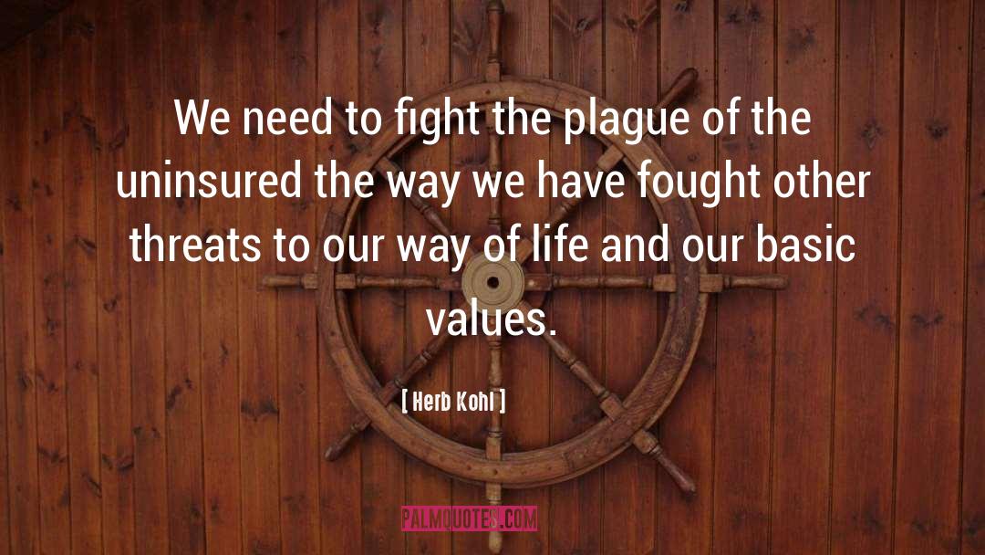 Why We Fight quotes by Herb Kohl