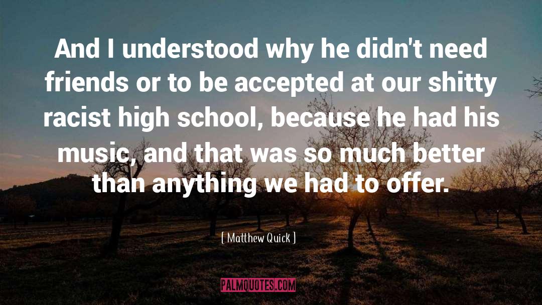 Why We Need Feminism quotes by Matthew Quick