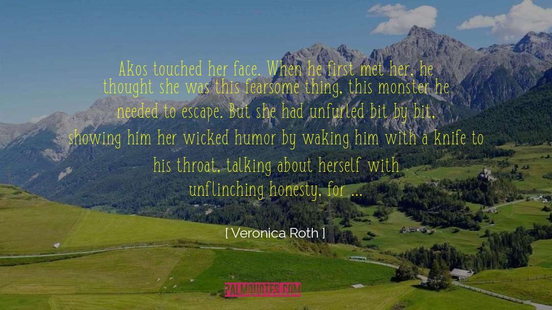 Wicked Humor quotes by Veronica Roth
