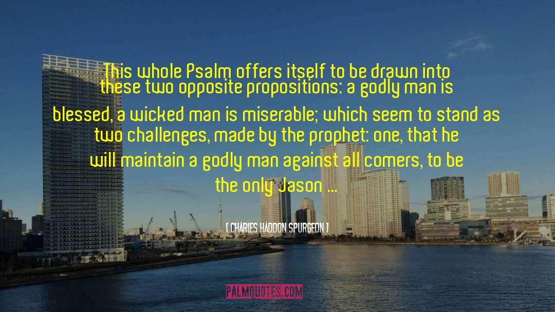 Wicked Man quotes by Charles Haddon Spurgeon