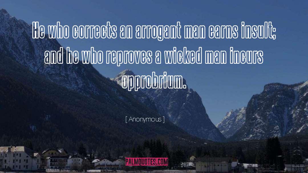 Wicked Man quotes by Anonymous