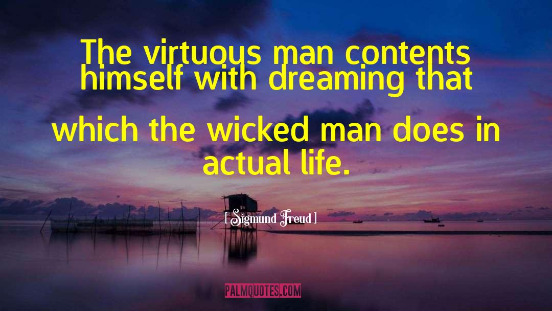 Wicked Man quotes by Sigmund Freud