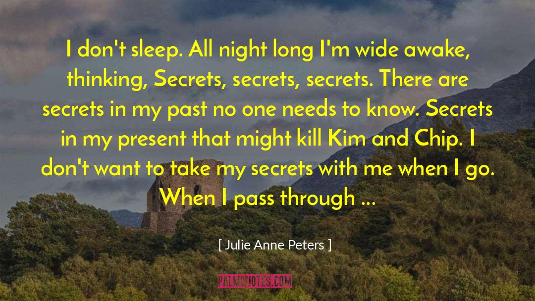 Wide Awake quotes by Julie Anne Peters