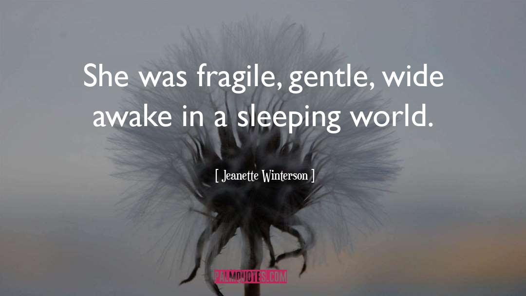Wide Awake quotes by Jeanette Winterson