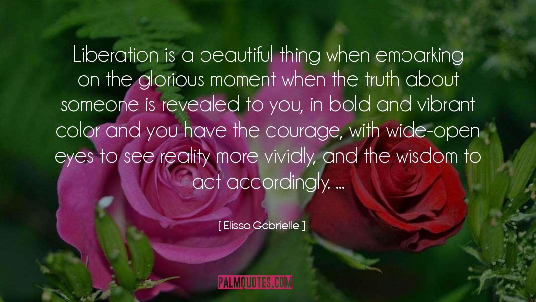 Wide Open quotes by Elissa Gabrielle