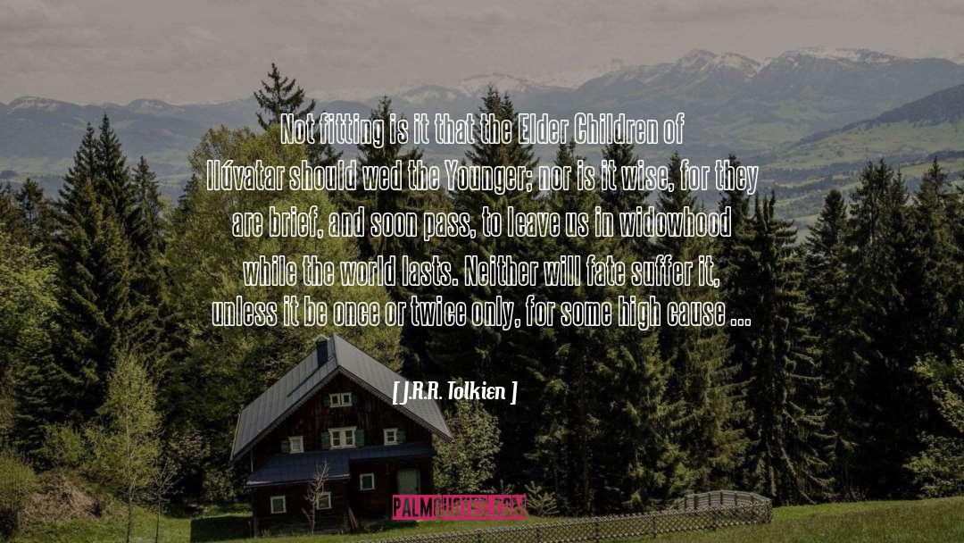Widowhood quotes by J.R.R. Tolkien