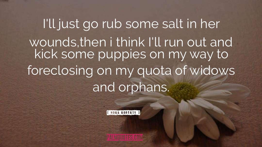 Widows And Orphans quotes by Nora Roberts