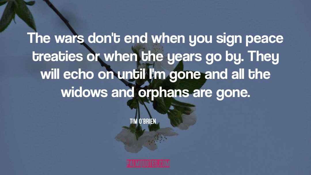 Widows And Orphans quotes by Tim O'Brien