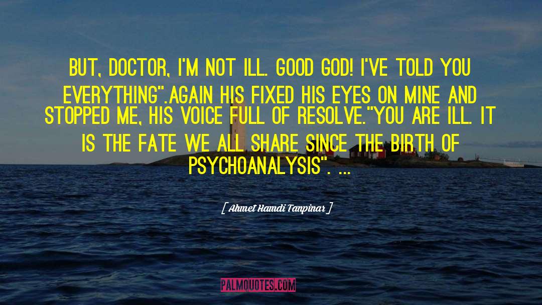 Wierenga Doctor quotes by Ahmet Hamdi Tanpinar
