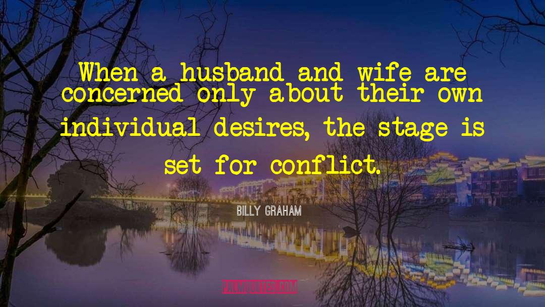 Wife And Husband Understanding quotes by Billy Graham