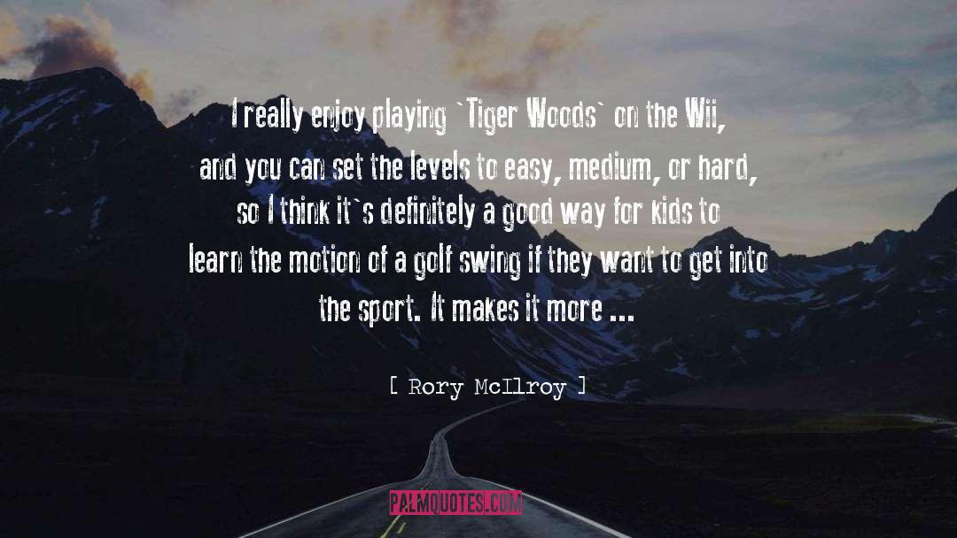 Wii quotes by Rory McIlroy