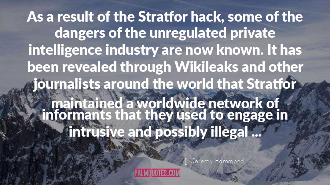 Wikileaks quotes by Jeremy Hammond