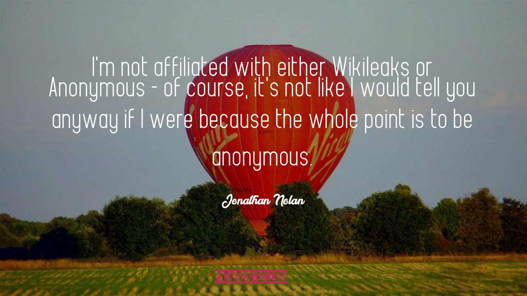 Wikileaks quotes by Jonathan Nolan