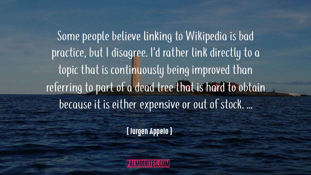 Wikipedia quotes by Jurgen Appelo