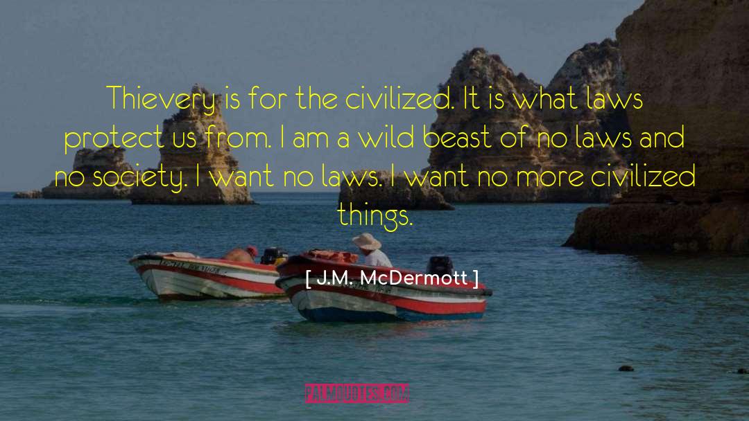 Wild Beast quotes by J.M. McDermott
