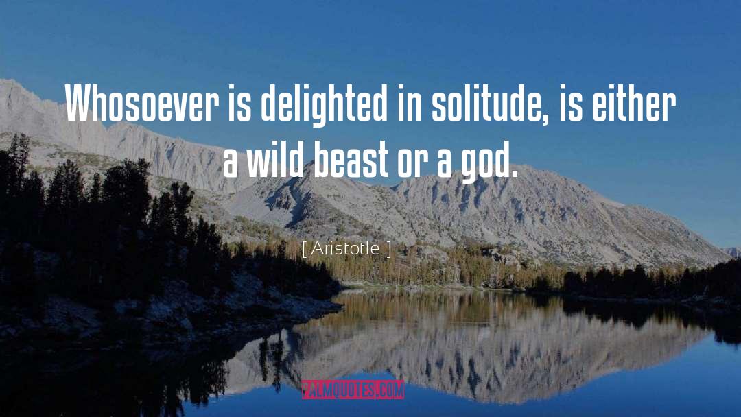 Wild Beast quotes by Aristotle.