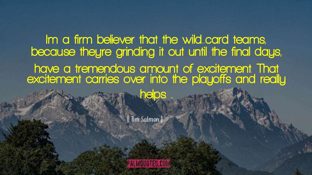 Wild Card quotes by Tim Salmon