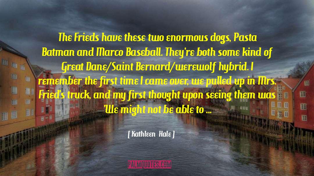 Wild Dogs quotes by Kathleen  Hale