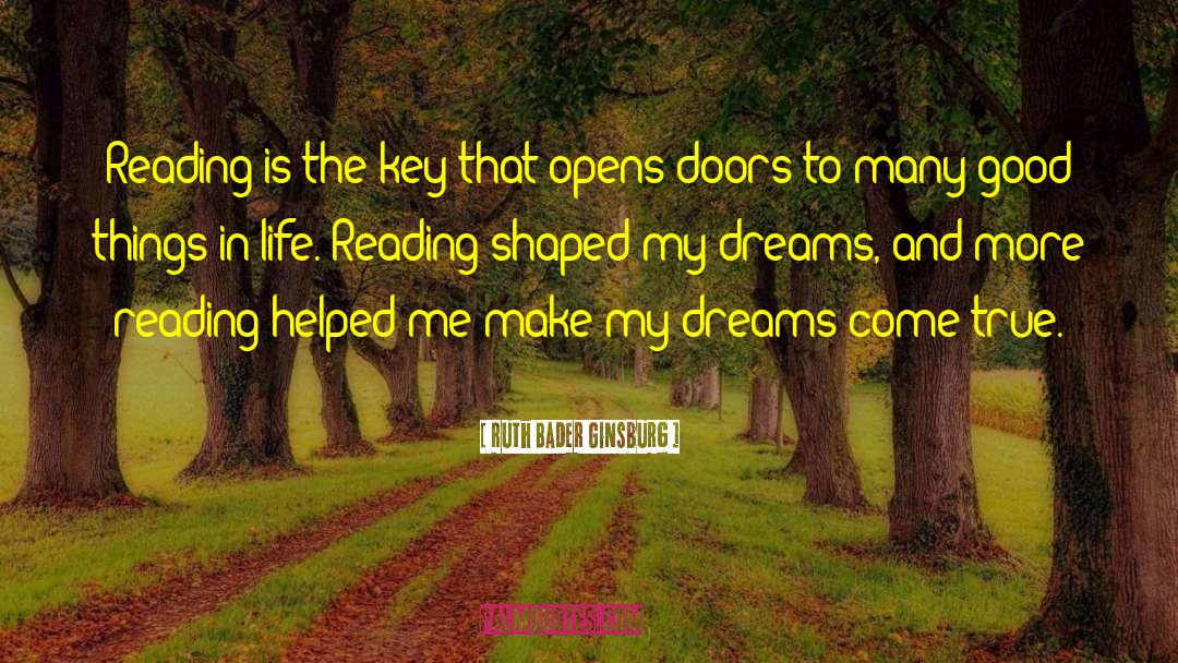 Wild Dreams quotes by Ruth Bader Ginsburg