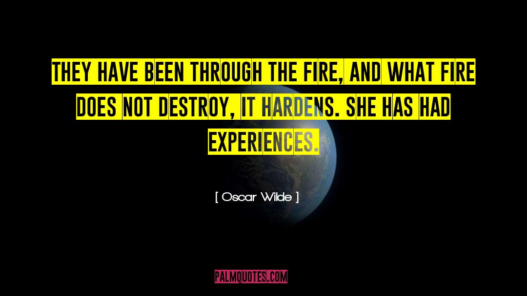 Wild Fire quotes by Oscar Wilde