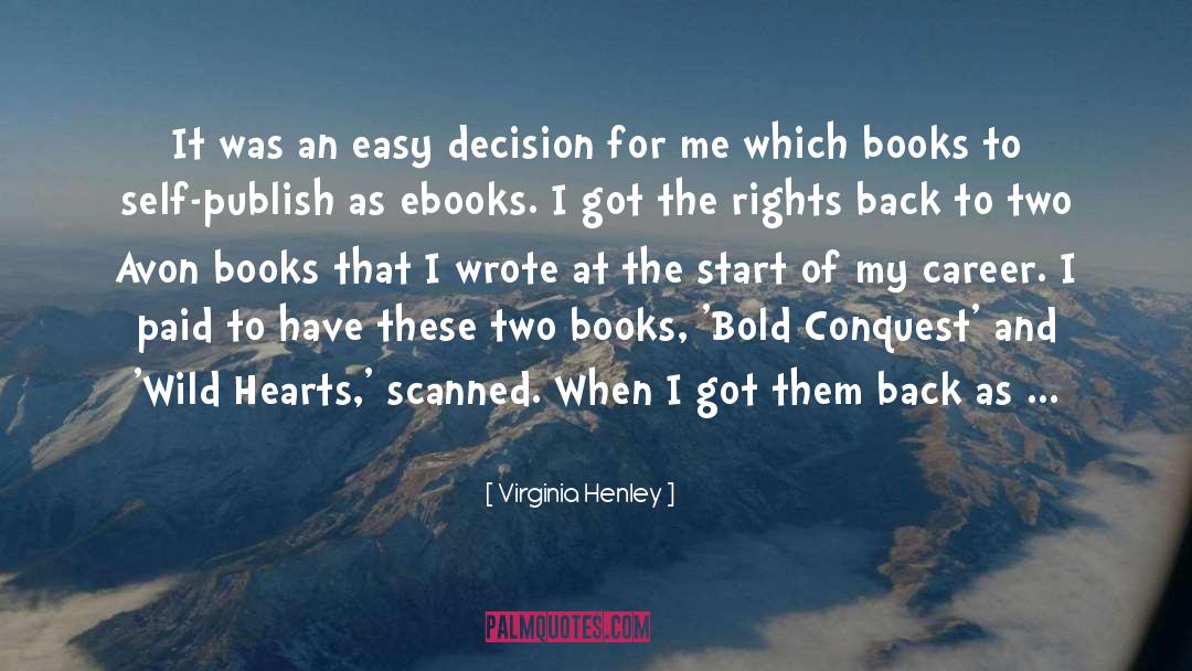 Wild Hearts quotes by Virginia Henley