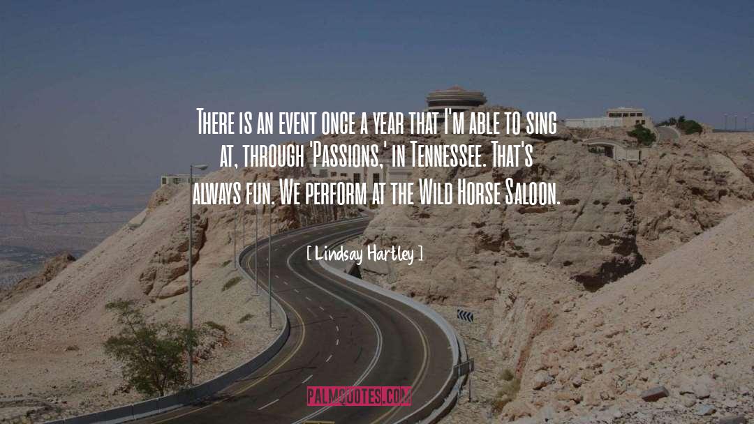 Wild Horses quotes by Lindsay Hartley