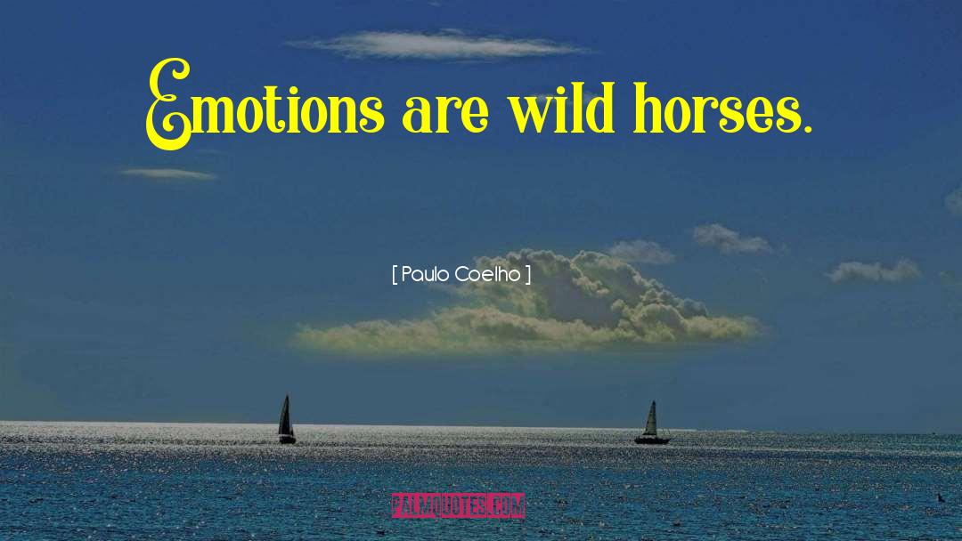 Wild Horses Roundup quotes by Paulo Coelho