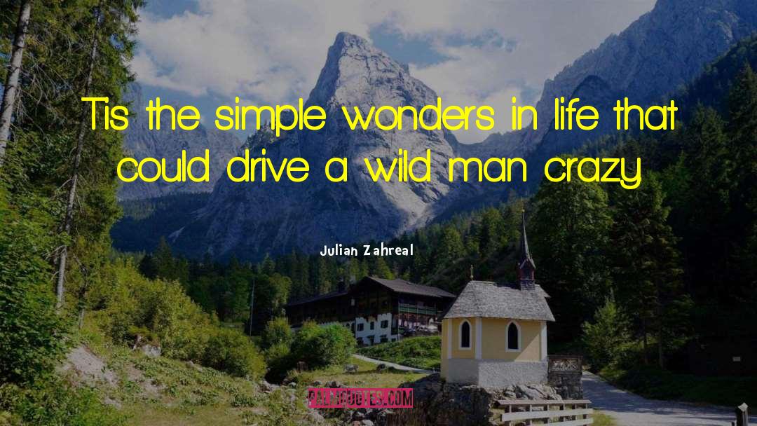 Wild Man quotes by Julian Zahreal