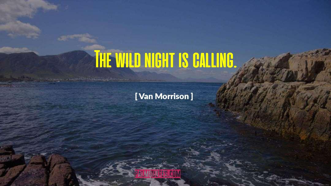 Wild Nights quotes by Van Morrison
